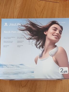 JisuLife Neck Fan Life4, 2pk
